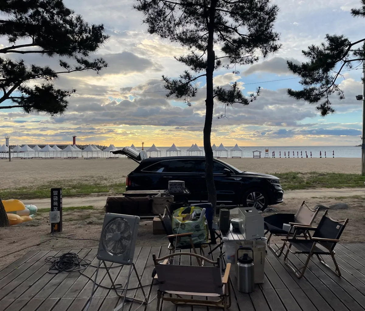 강원도-고성-물놀이하며-캠핑할-수-있는곳-｜봉수대야영장-원더캠프-캠핑장