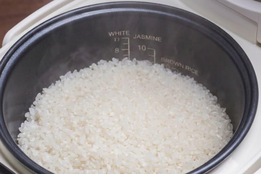 전기밥솥으로 만든 고슬한 고두밥