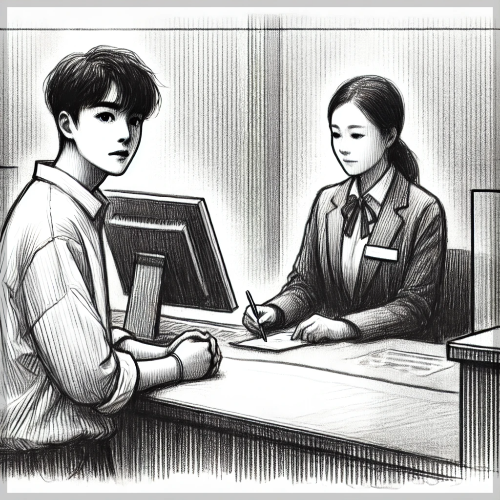 은행-업무보는-청년-청약종합저축-가입