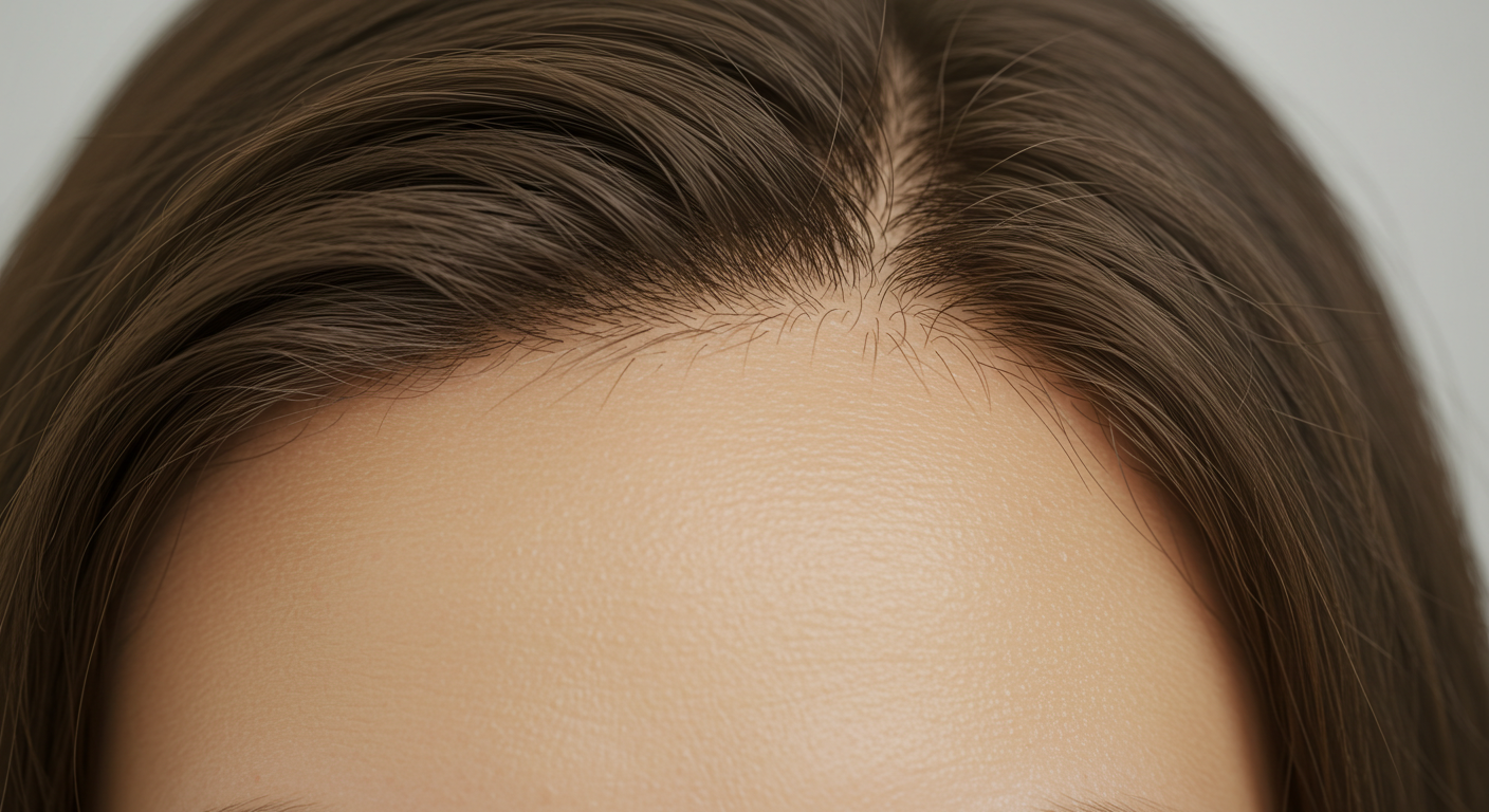 앞머리 탈모가 생기는 원인