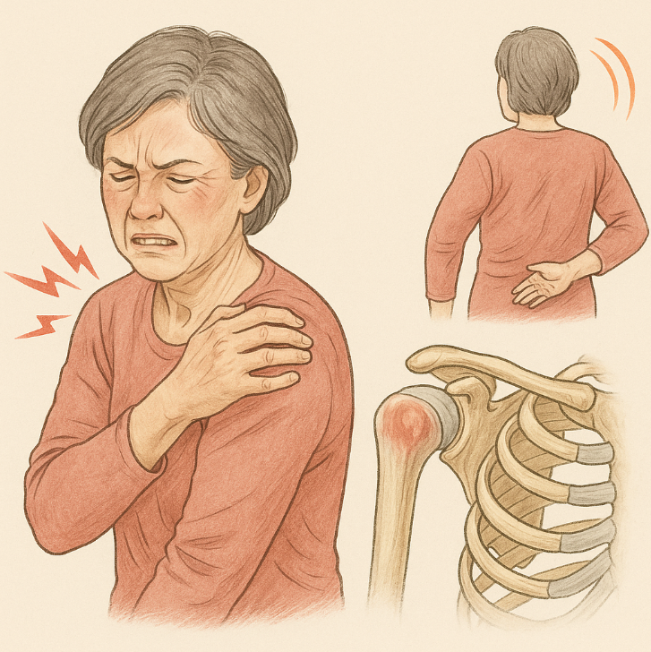 오십견 증상과 진단 방법, 치료 과정