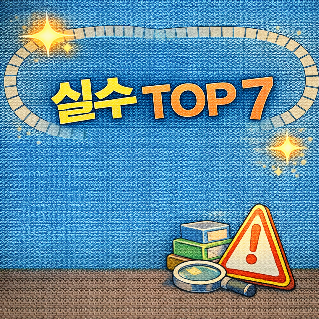 실수 TOP 7