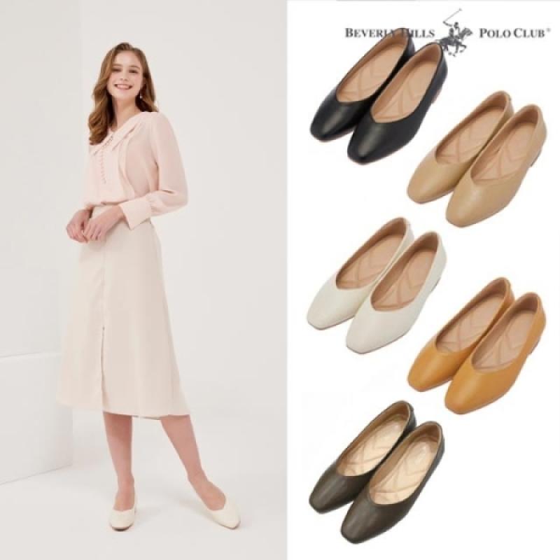 비버리힐즈폴로클럽 비버리힐스폴로클럽 천연양가죽 미니멀 펌프스