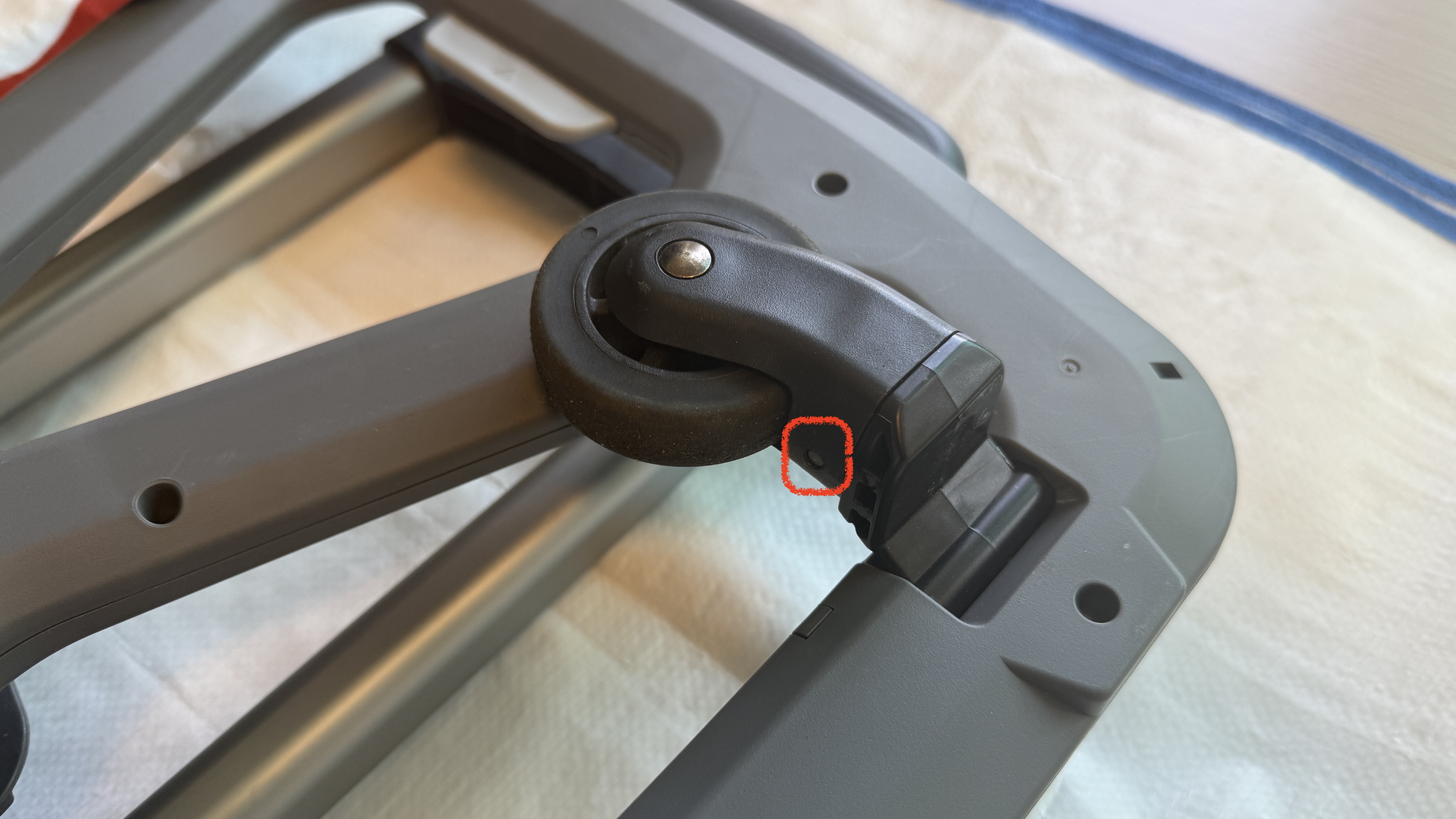 큐폴드 셀프 바퀴교체 고정바퀴 회전바퀴