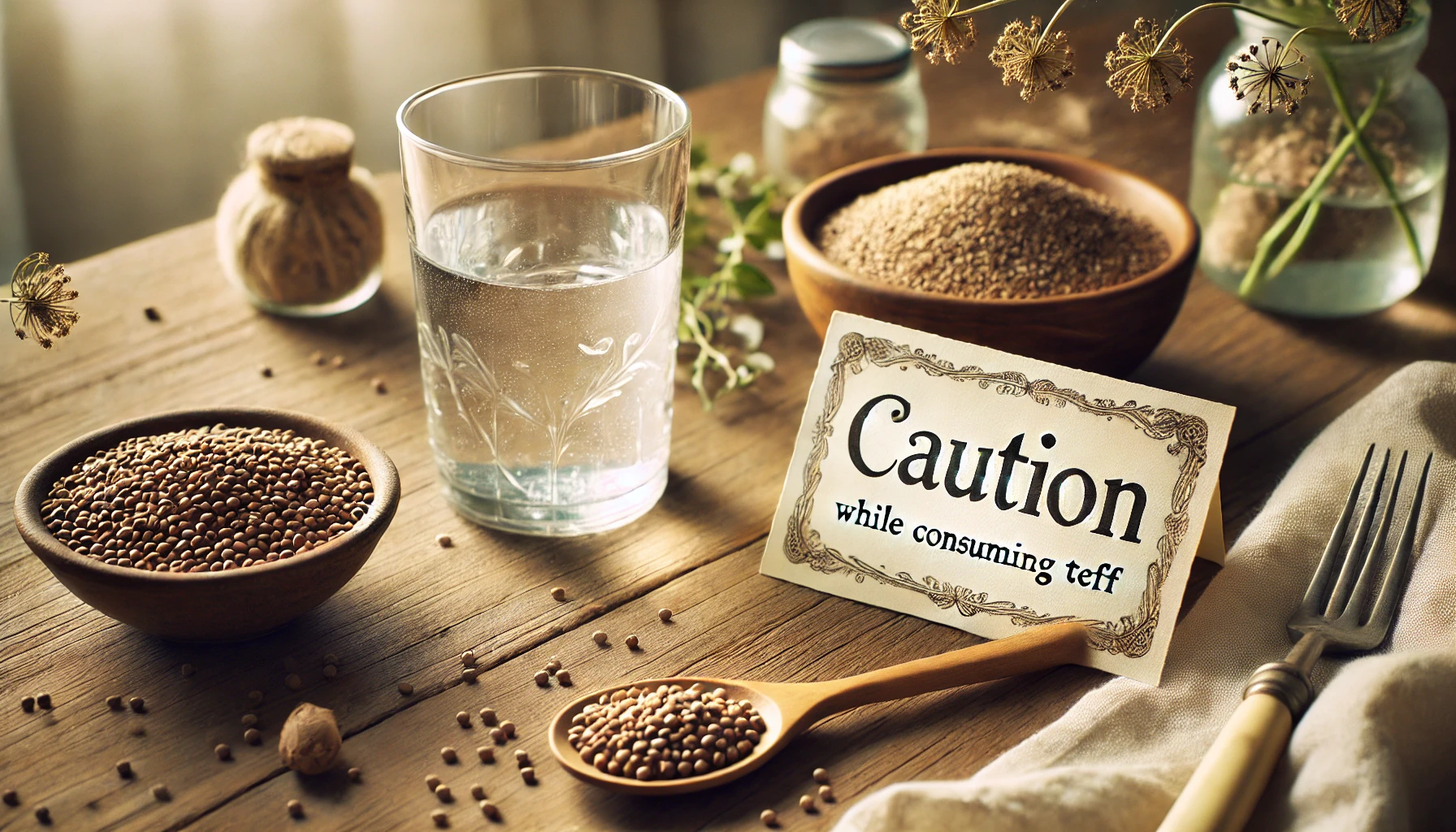 테프 섭취 시 주의사항