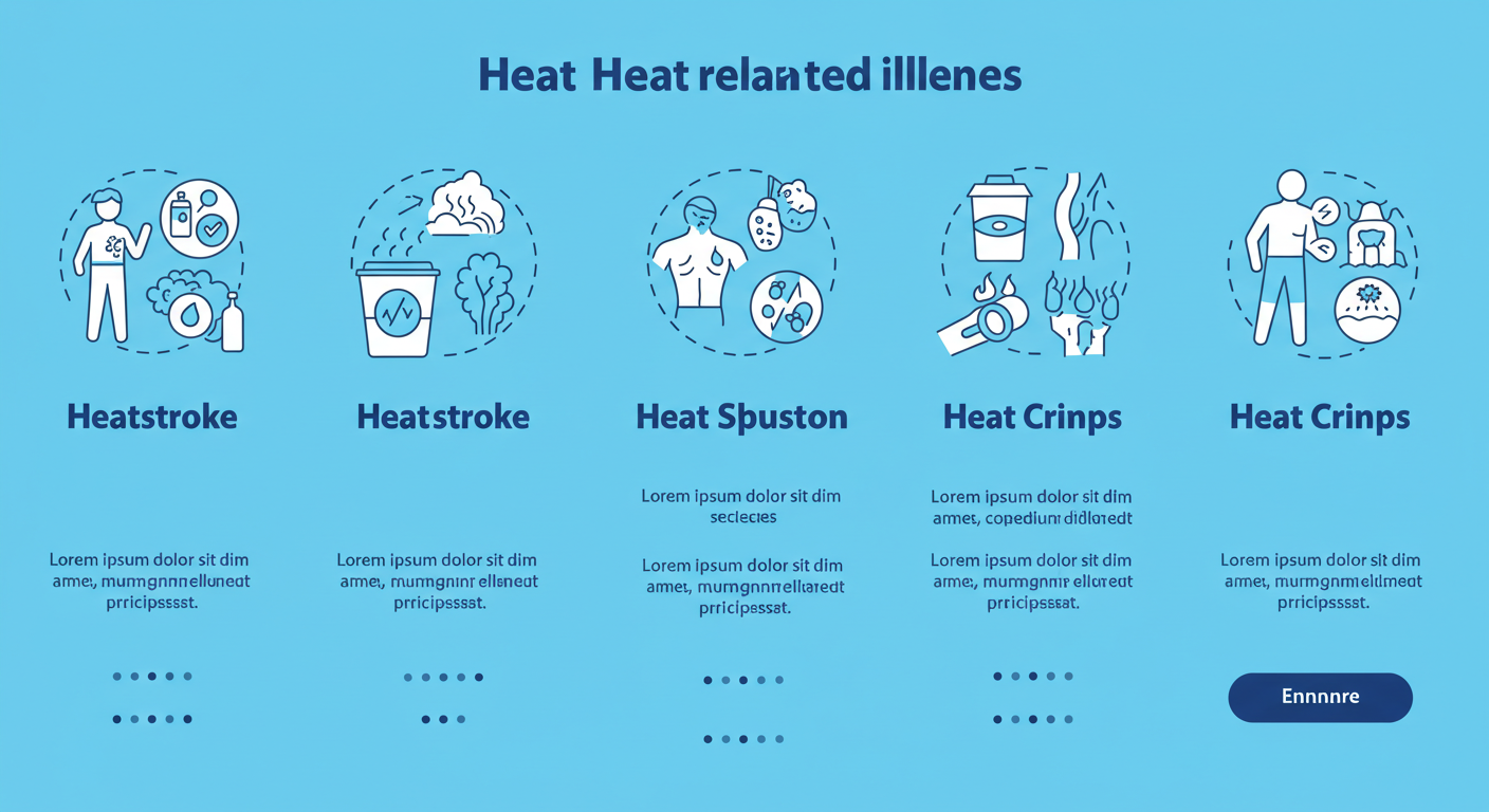 시원한 물통, 양산, 통풍 잘 되는 옷 등 예방에 도움이 되는 아이템
