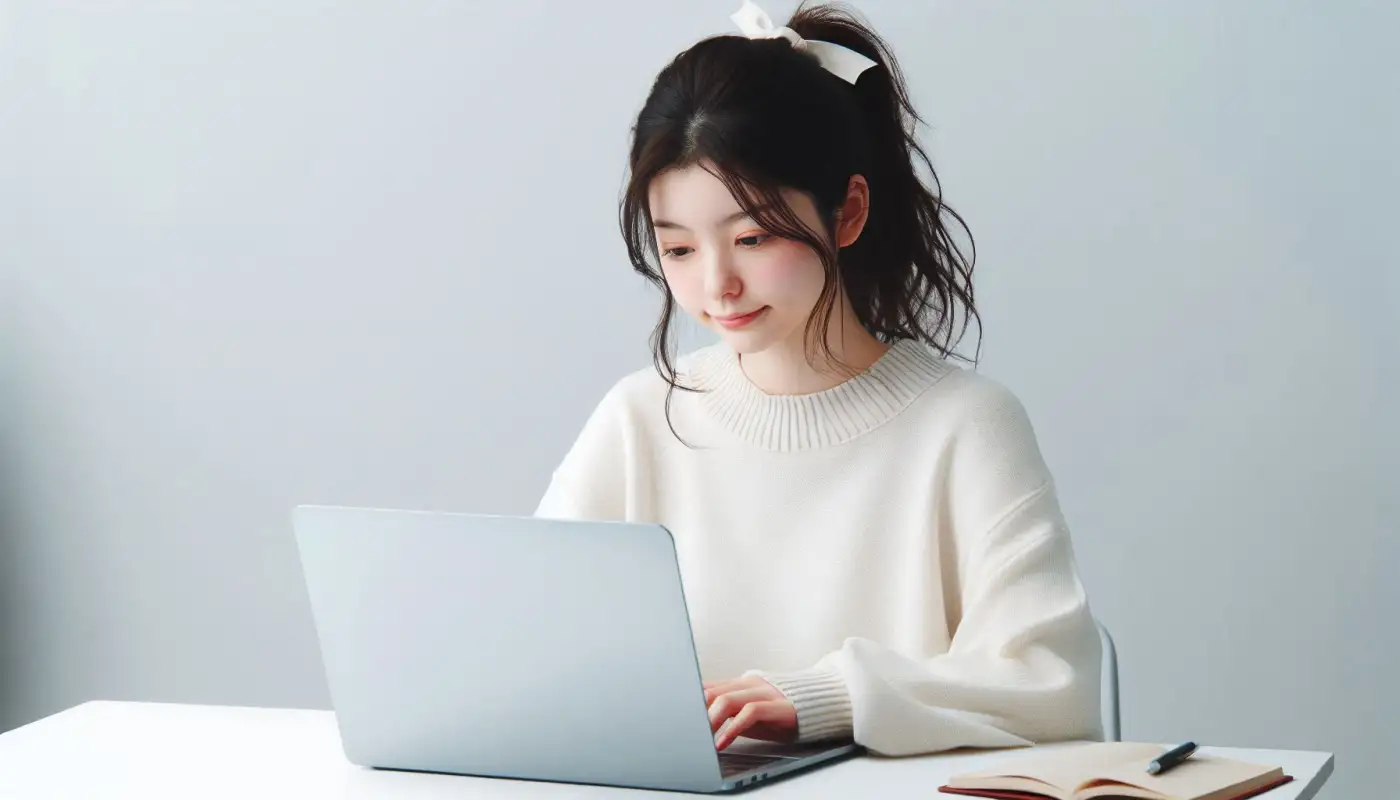 파일코인-채굴방법을-알아보고-암호화폐-관리하는-여성의-모습