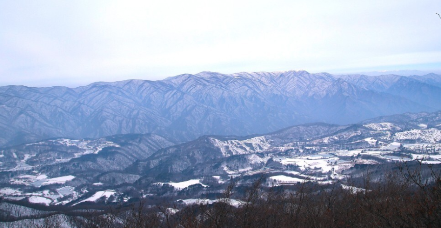 제8경 마산봉 설경9
