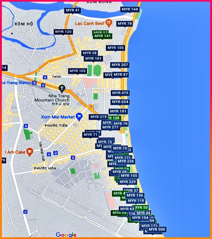 나트랑호텔가격