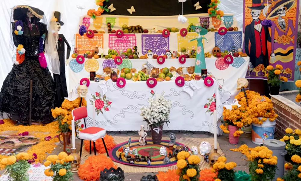 망자의 날 제단 사진