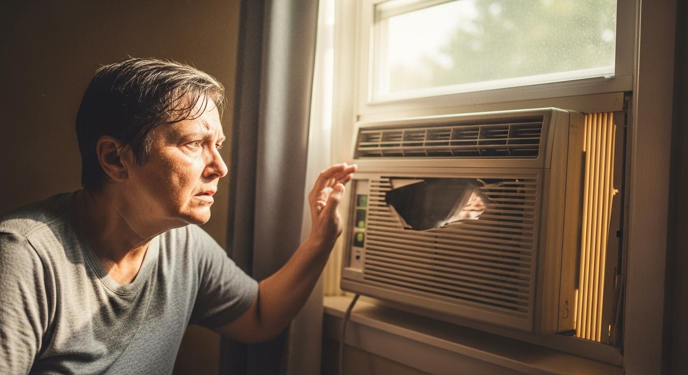 에어컨 고장났을때 더위