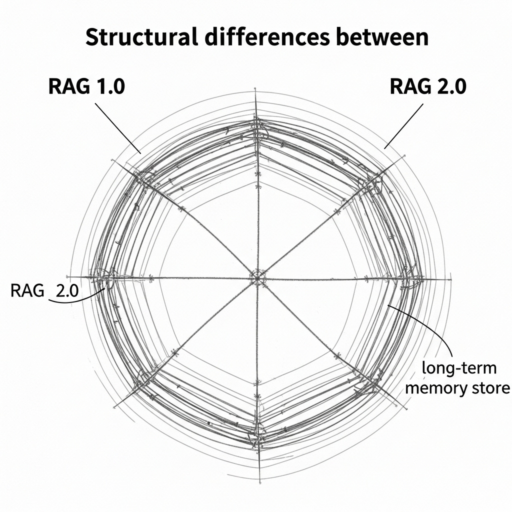 RAG 1.0과 2.0의 구조적 차이점