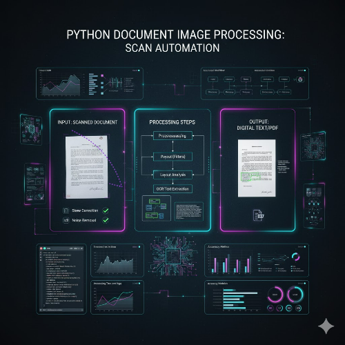 Python으로 문서 이미지 처리(Document Image Processing) &ndash; 스캔 자동화
