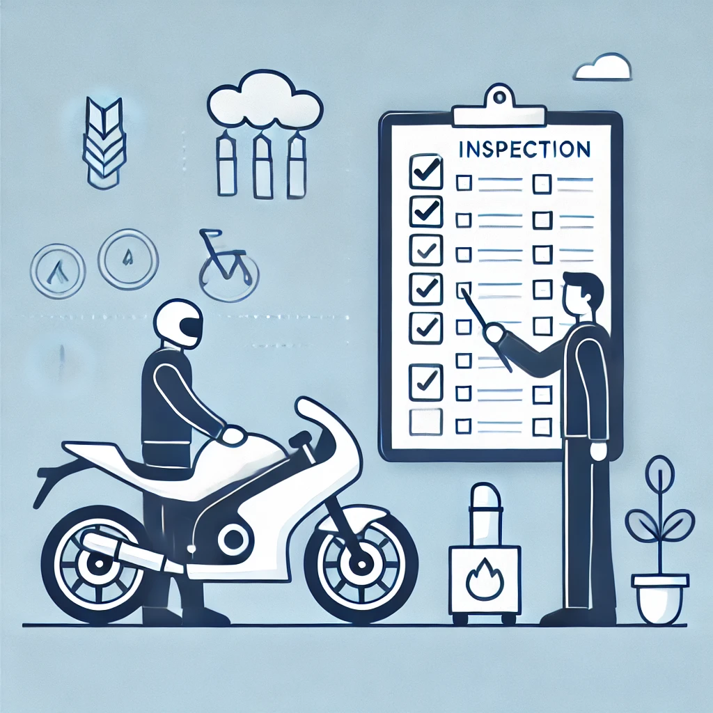 이륜차 불합격 정기검사 비용 민간검사소 예약방법