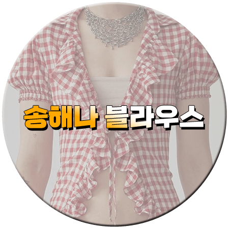 나는 솔로 221회 송해나 블라우스