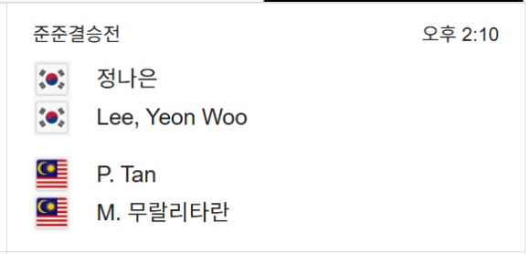 안세영 배드민턴 중계