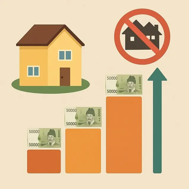 2025년 가계대출 규제 강화, 수도권 주담대 6억 제한