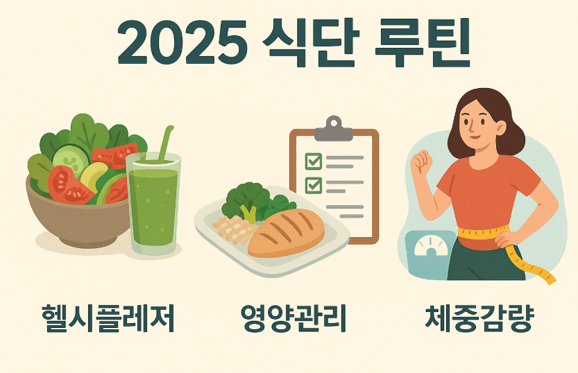 2025 식단 루틴 트렌드