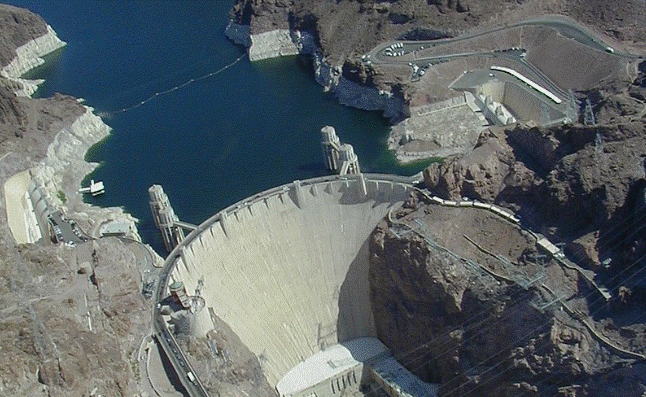 미국 후버댐 전경사진