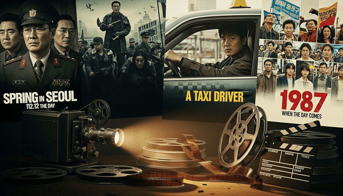 한국 현대사의 실화를 바탕으로 하는 한국 영화