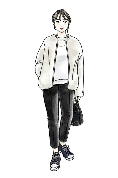 하순 캐주얼 코디의 경우