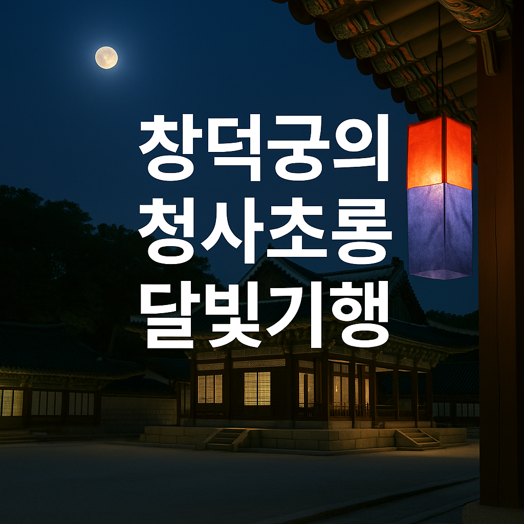 창덕궁 달빛기행