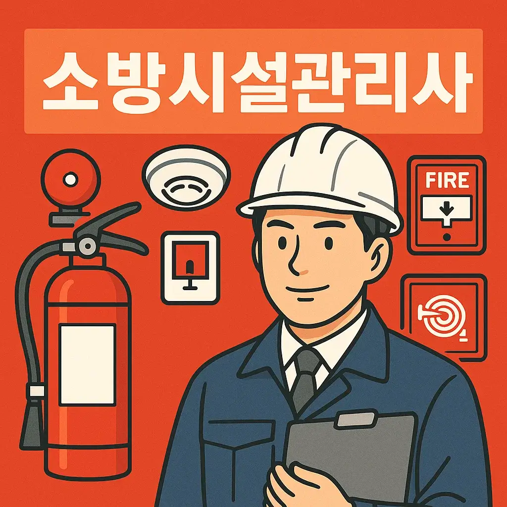 소방시설관리사 공부 중 실제 필기 모습
