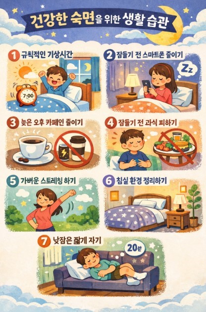 수면-질-높이는-방법-생활습관