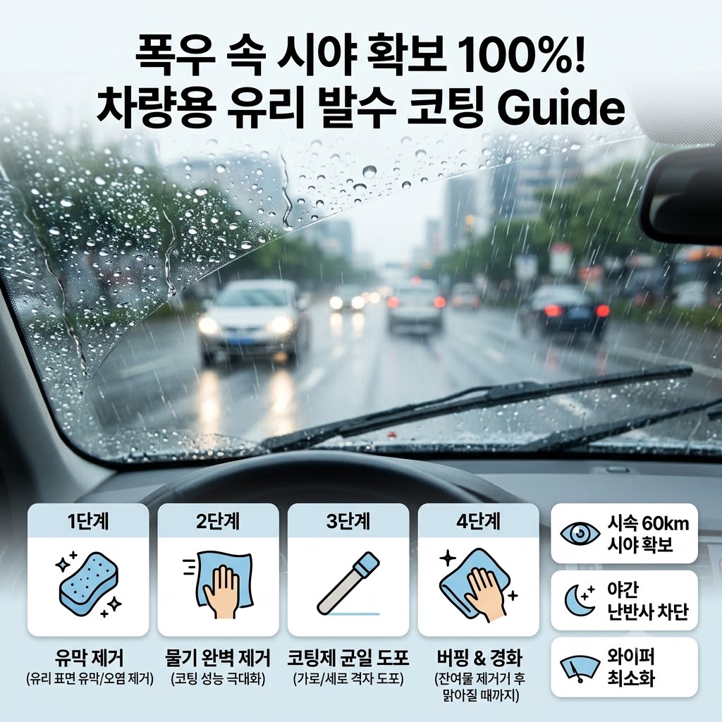 차량용 발수 코팅제