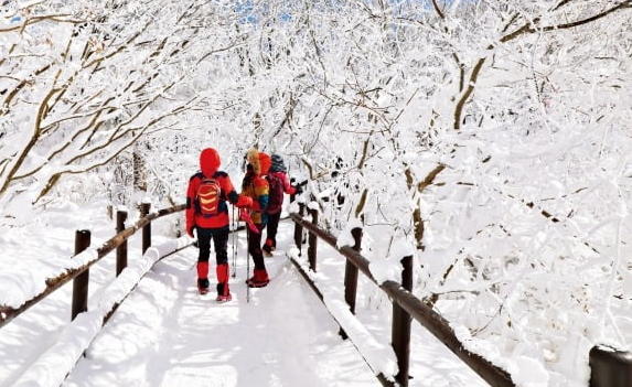 덕유산 설경