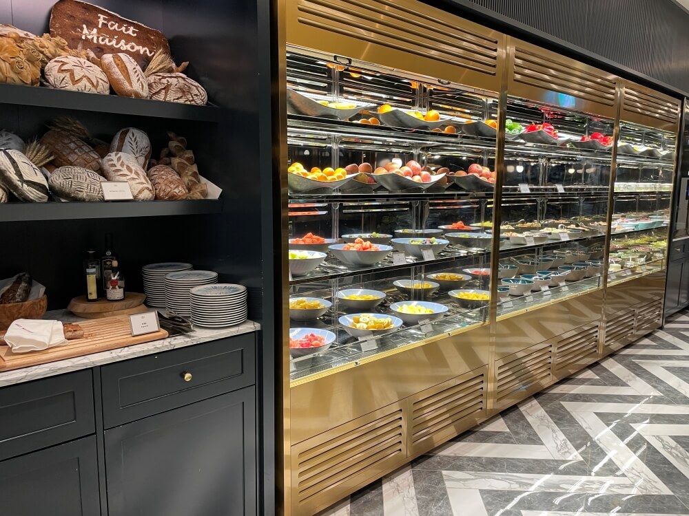 서울 잠실 소피텔 페메종 - 빵과 과일, 샐러드 코너