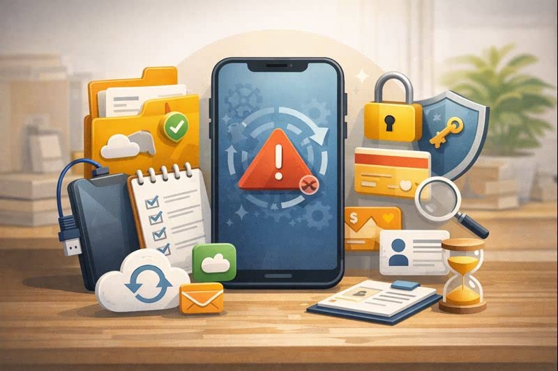 스마트폰 초기화 전 반드시 확인할 것