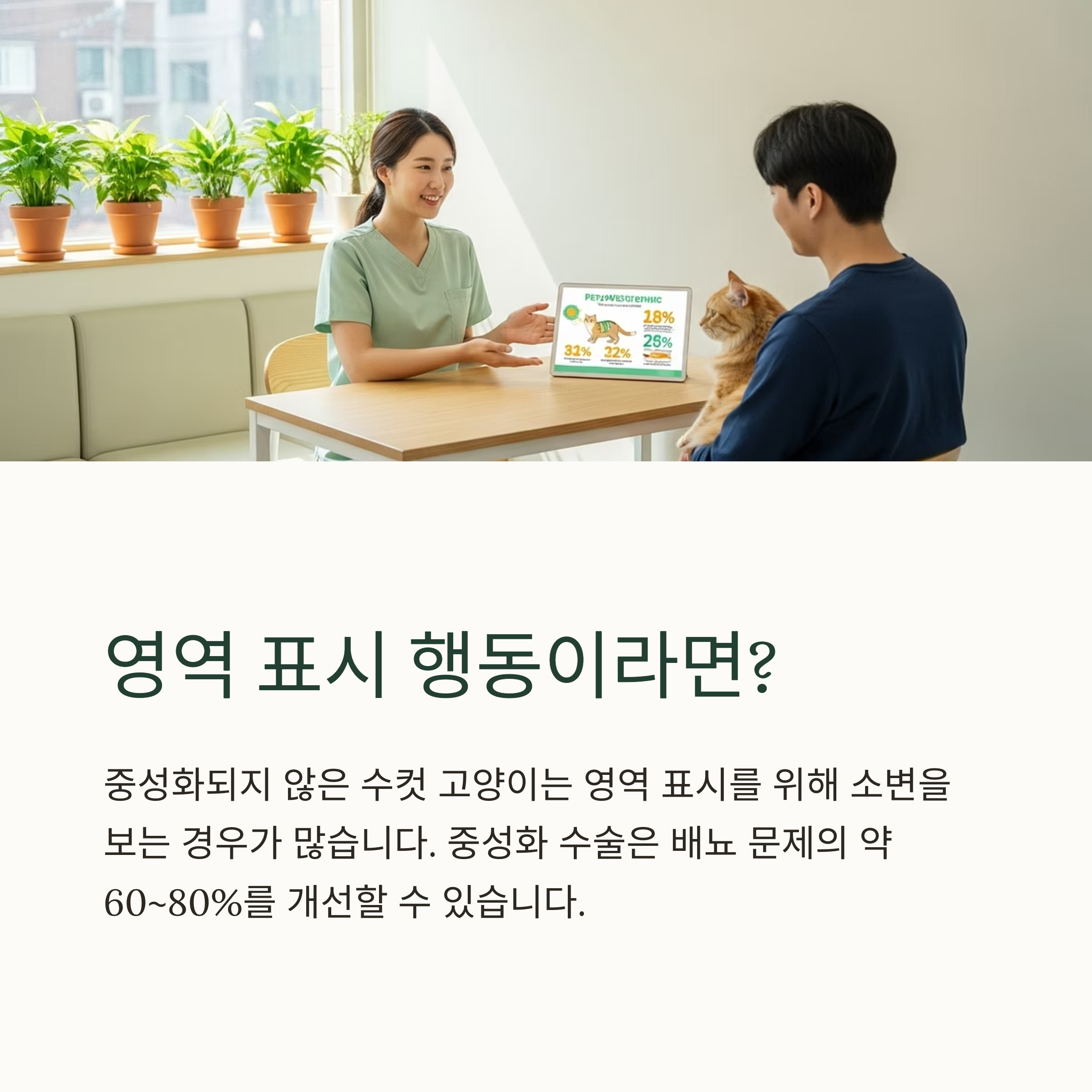 영역 표시 행동이라면?