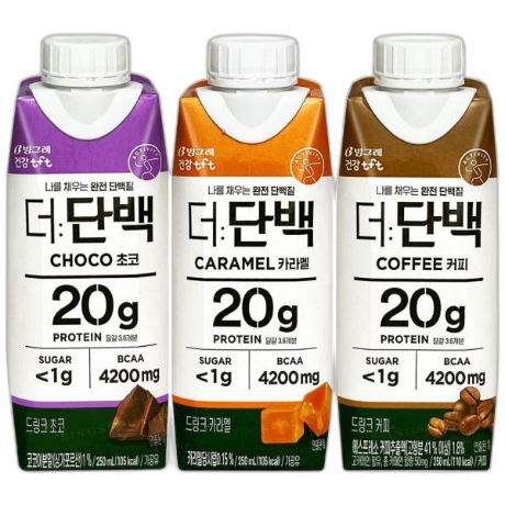 빙그레 더단백 이미지