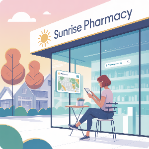 우리동네 약국 찾기 이미지