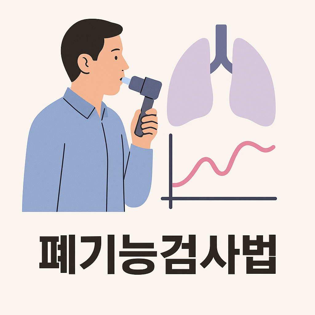 폐기능검사 결과 해석법 &mdash; FVC, FEV1, DLCO 수치 쉽게 보는 법