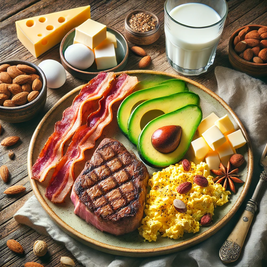 고지방 식단 신체 변화