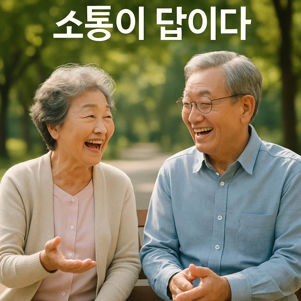 &quot;노후를 빛나게 하는 힘&quot;, 소통이 답이다