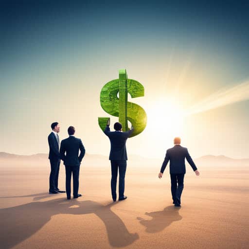 손실회피형 투자자를 표현하는 이미지