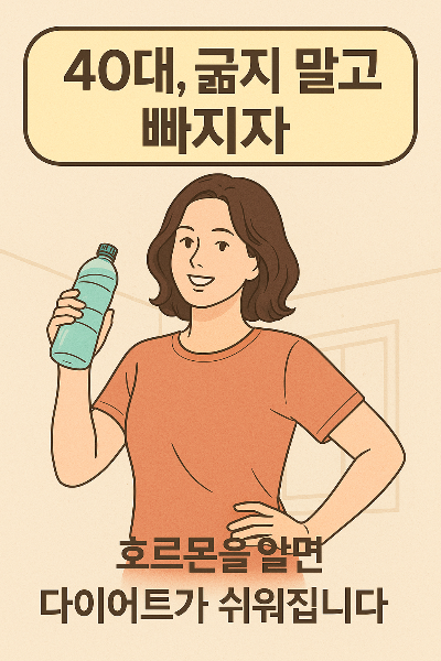 40대 여성 살 빠지는 법? 이제는 굶지 마세요! 과학적 감량 전략 총정리