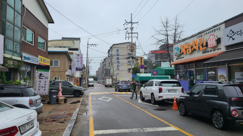 자금성 주변 골목