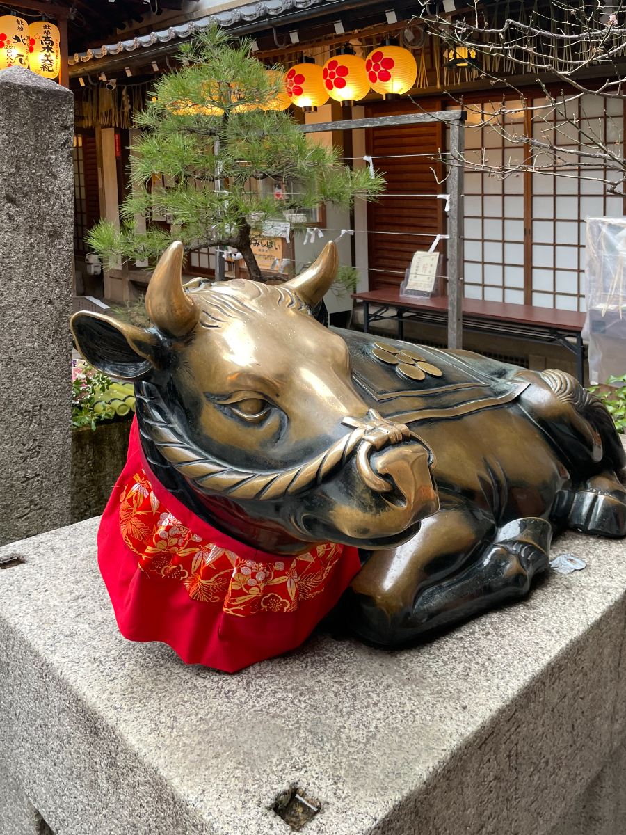 니시키 텐만구 황금송아지