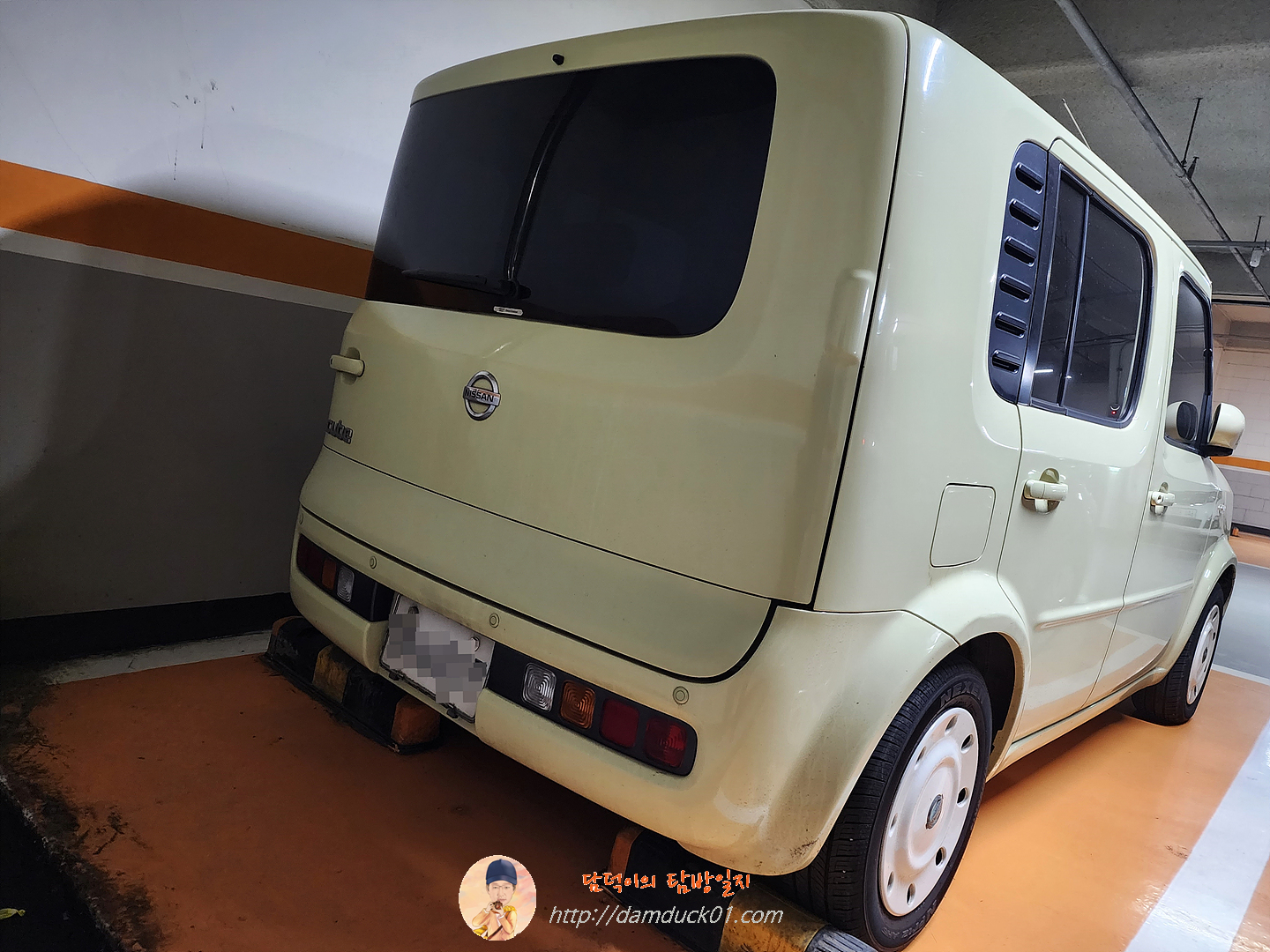 닛산 큐브의 마지막 모습