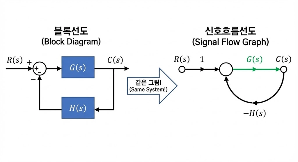 [전기기사 필기] "어? 블록선도랑 똑같네?" 신호흐름선도, 다른 그림 찾기 (10초 컷)