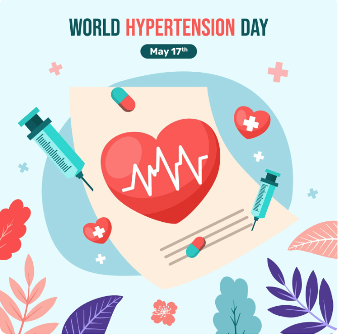 고혈압 경고 포스터