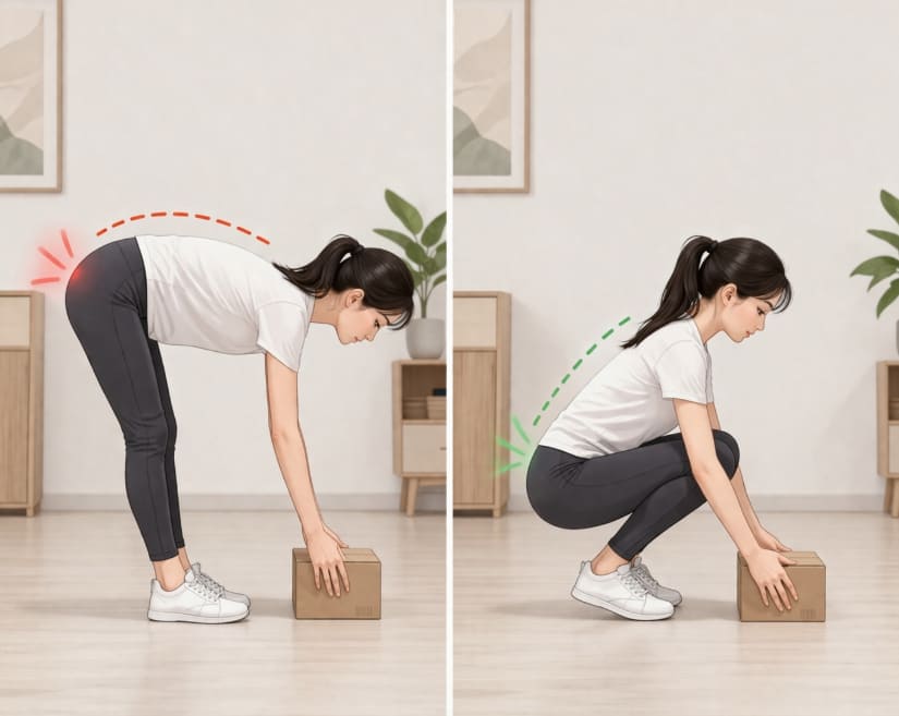 물건 드는 사진