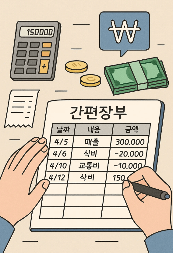 개인사업자를 위한 간편장부 작성법