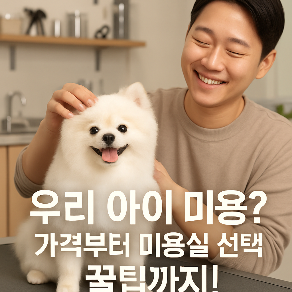 우리 아이 미용, 어디가 좋을까? 강아지/고양이 미용 가격부터 미용실 선택 꿀팁까지!