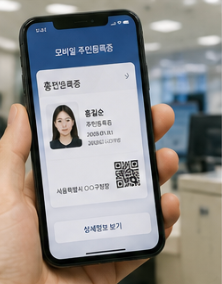 모바일 신분증 활용방법