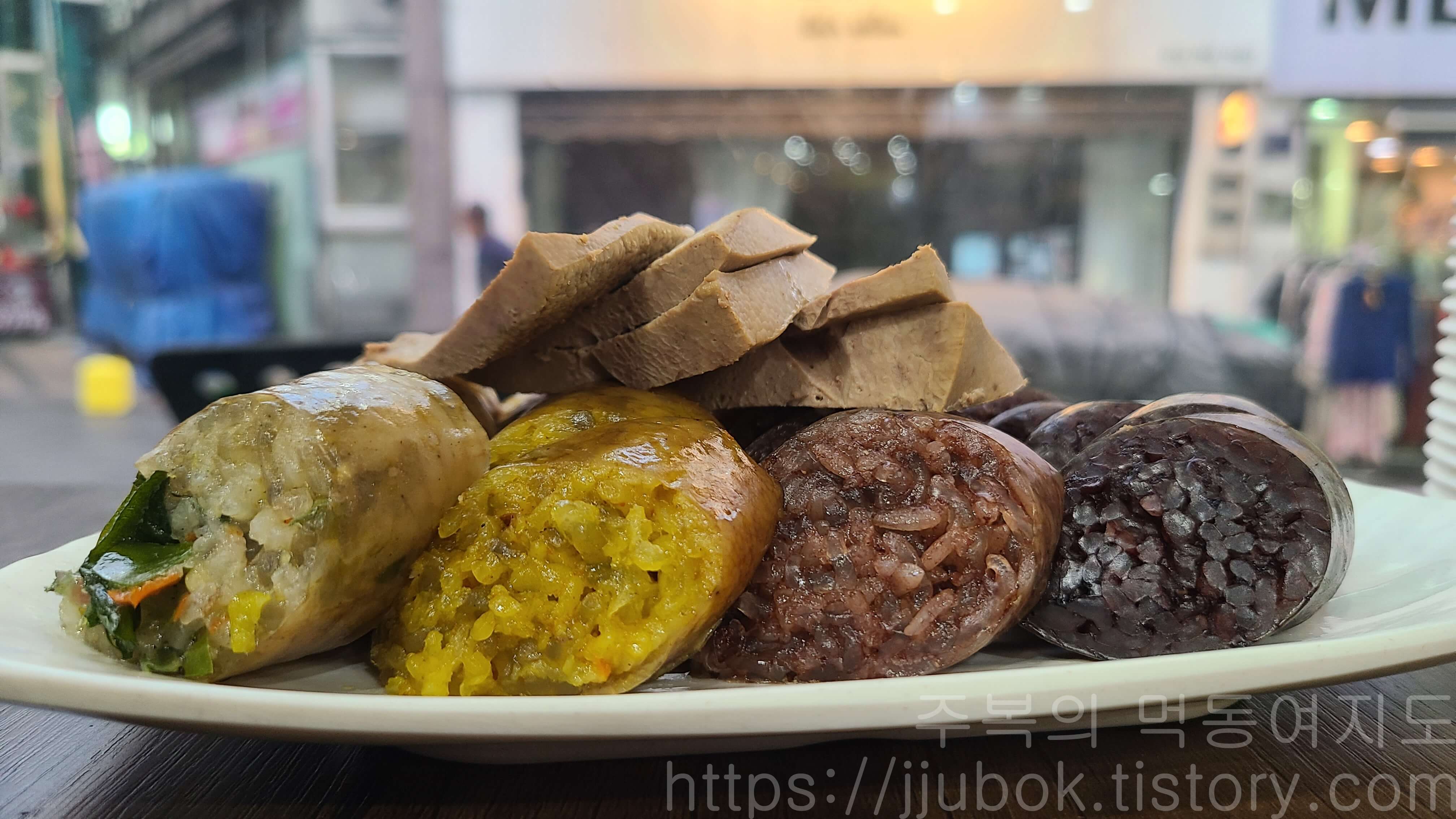 신포순대-강화교동찹쌀-모듬순대-맛-2